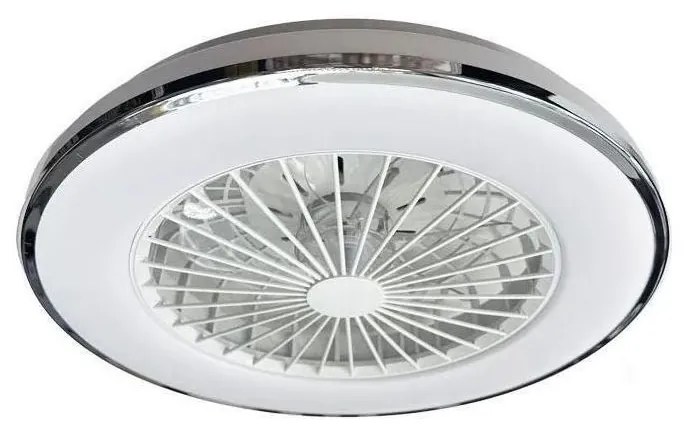 LED Mennyezeti lámpa ventilátorral OPAL LED/48W/230V + távirányítás