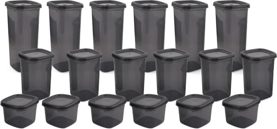 Ételtároló doboz készlet 3 x 6 db