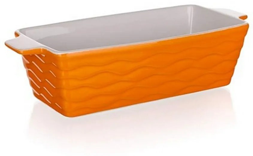Banquet Culinaria Orange téglalap alakú sütőforma, 29,5 x 12,5 cm