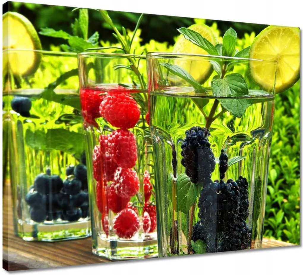 Vászonkép 50x40 Frissítő italok