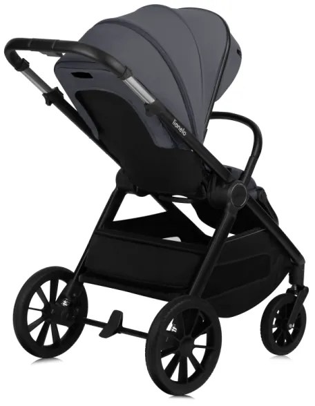 Lionelo - 3 az 1-ben kombinált babakocsi LAYLA Grey Stone