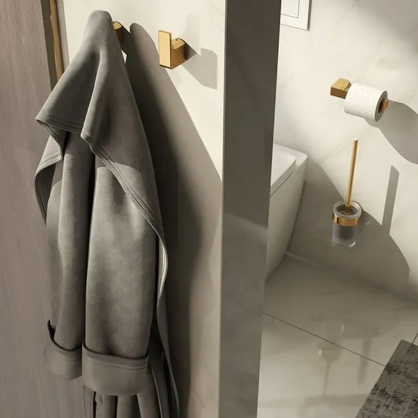 Gedy - PIRENEI toalettpapírtartó arany