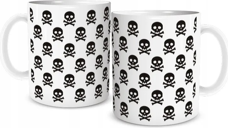 Halloween Bögre Koponya Skulls Ajándék