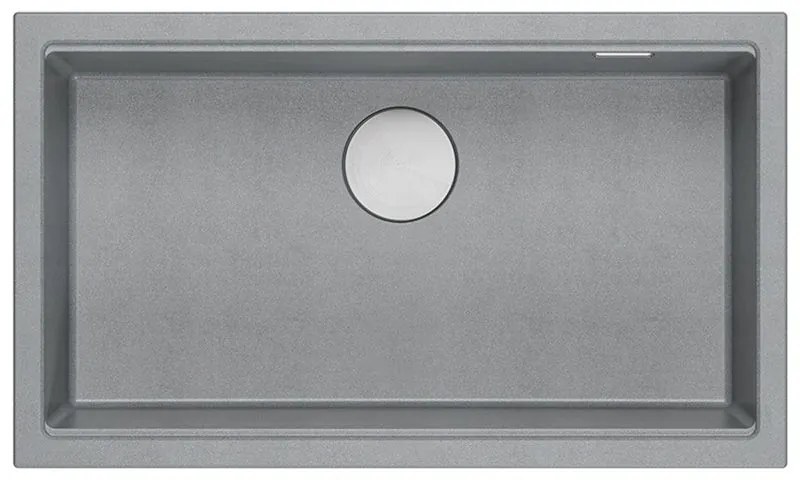 gránit mosogató Logan 110 Grey Metallic