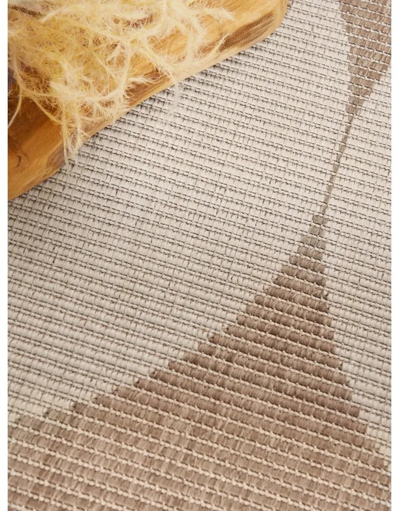 Bézs-elefántcsont színű kültéri-beltéri szőnyeg 200x290 cm Duet Bowen – NORTHRUGS