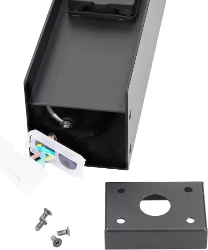 Brilagi - Kültéri lámpa 2 SCHUKO aljzattal 1xG9/11W/230V IP44 fekete