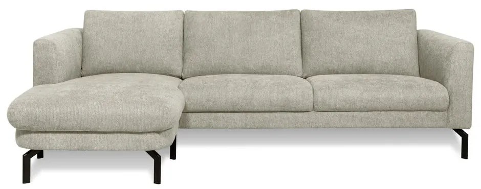 Világosszürke sarokkanapé (bal oldali) Gomero – Scandic