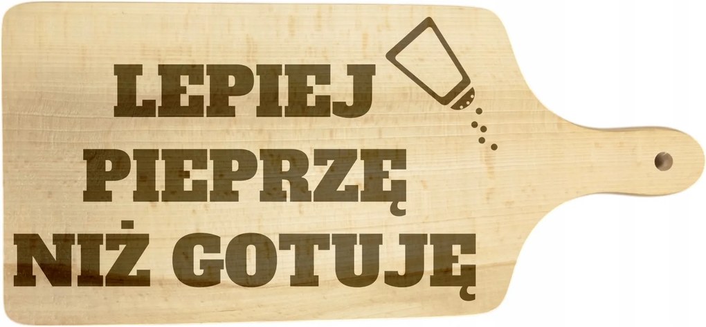 Vágódeszka Vicces Ajándék Jobb dugni, mint főzni