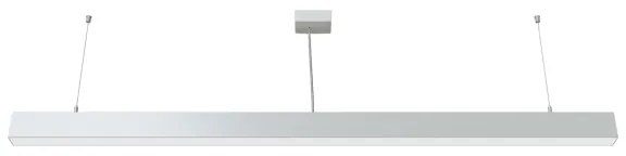 APLED - LED Csillár zsinóron LOOK LED/58W/230V 4000K 150 cm ezüst