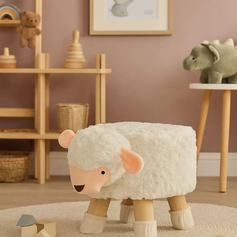 Gyermekszék bárány motívummal