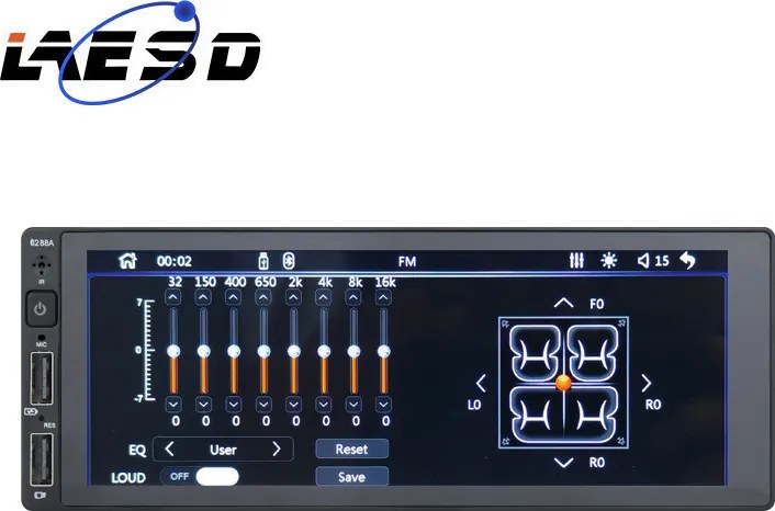 Laeso 1 dines carplay - Android GPS navigáció, autórádió, 6.86 hüvelykes CP-1002