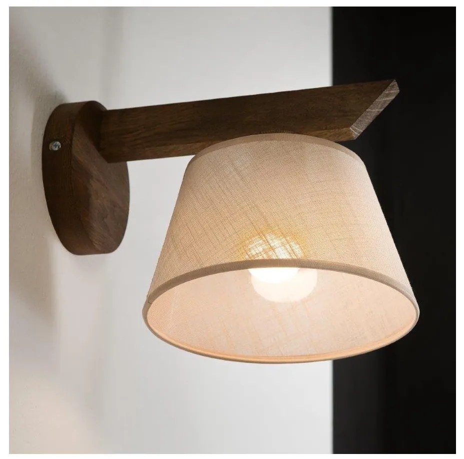 Brilagi - LED fali lámpa ANTHONY 1xE14/40W/230V dió/bézs