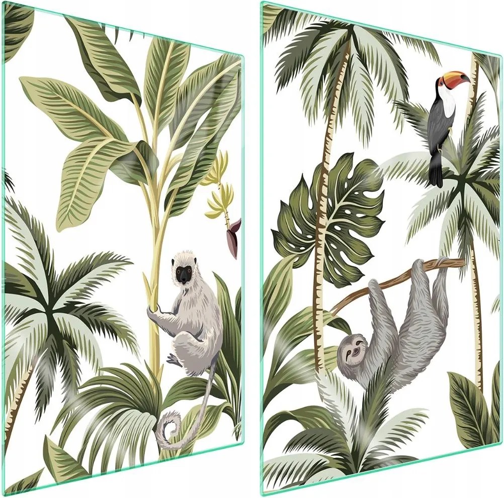 7in1 Üveg védőlap tűzhelyhez 2x35x52 Levél