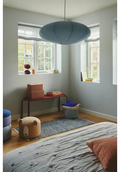 Nordlux - Lámpaernyő VILLO E27 átm. 60 cm kék