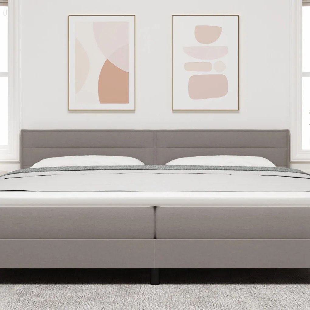 LED Fejtámla Vonalkialakítás Taupe 200 cm Szövet