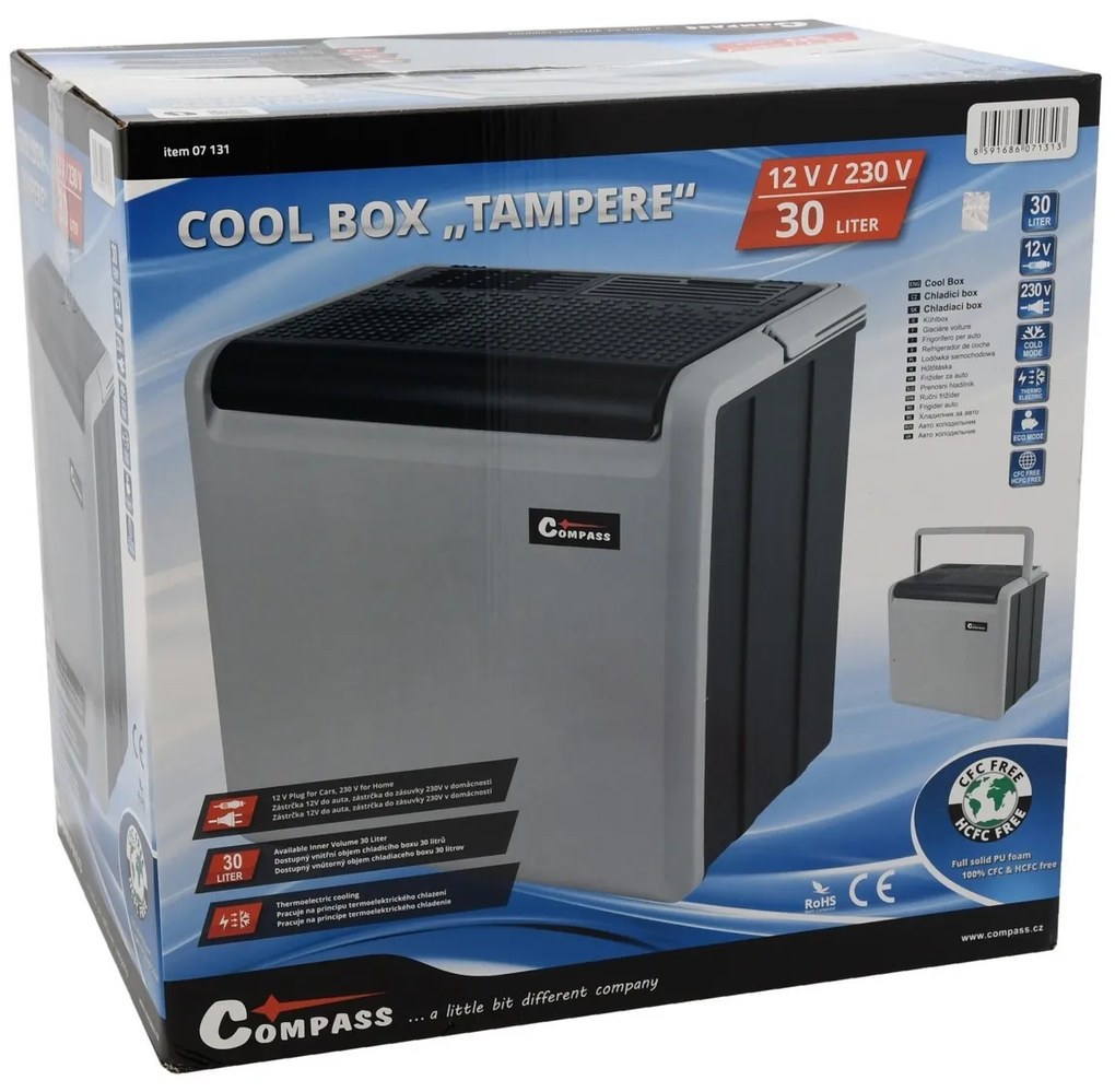 Compass Tampere Hűtődoboz 230 V/12 V, 30 l