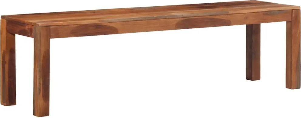 vidaXL pad 160 cm tömör fa akácfa