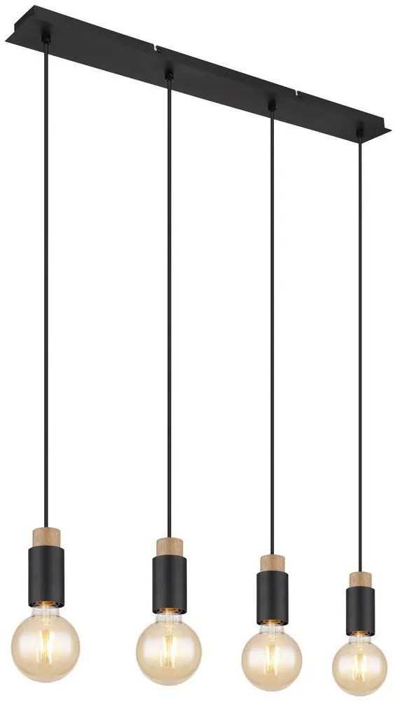 Globo 54045-4H - Csillár zsinóron MATTI 4xE27/40W/230V