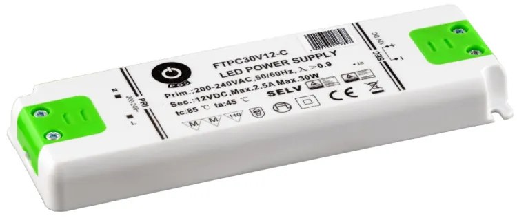 POS Led tápegység FTPC-30-12 Compact 30W 12V 2.5A