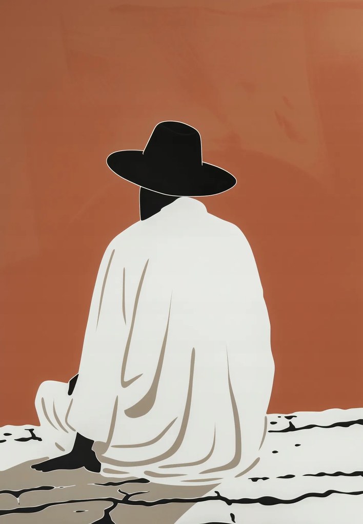 Poszter 68x98cm Elmélkedések a távolban