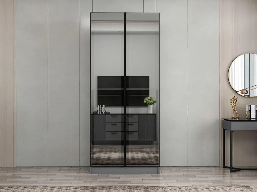 Nisa gardróbszekrény, 90 cm – TR506MNR4203