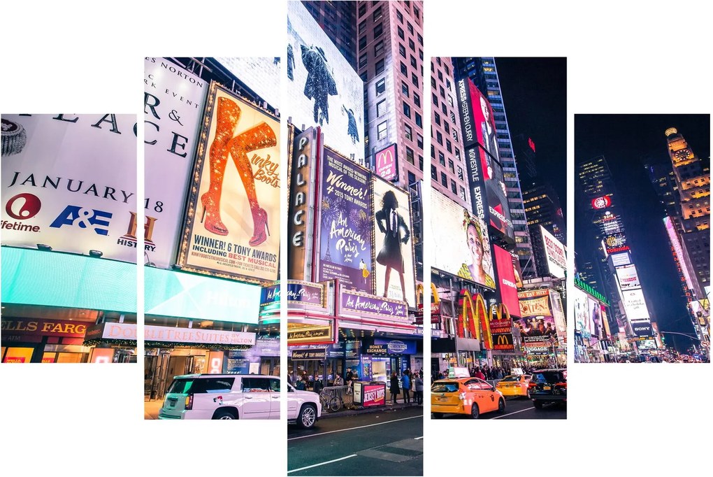 Kép - New York Theater District (150x105 cm)