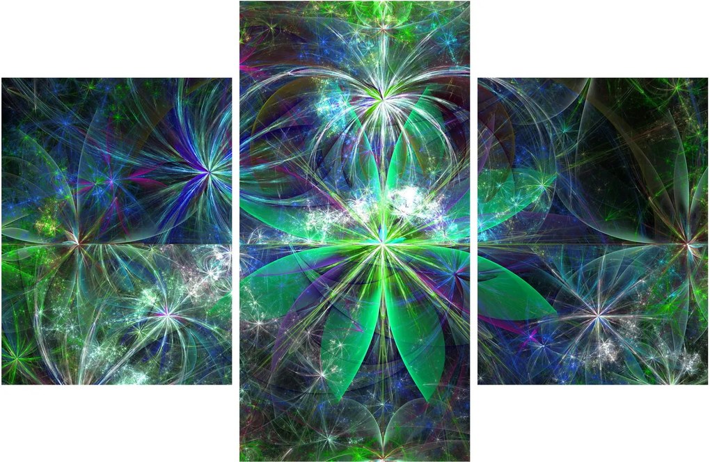 Kép - Absztrakt geometriai formák (90x60 cm)