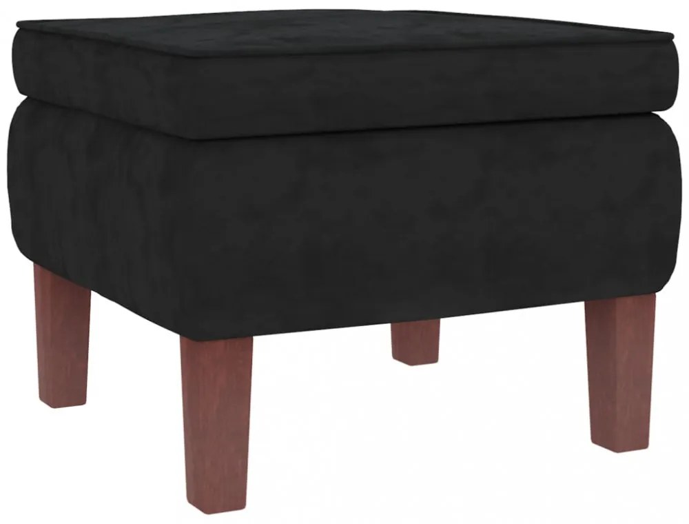 Fekete Bársony és Tömörfa Hintaszék