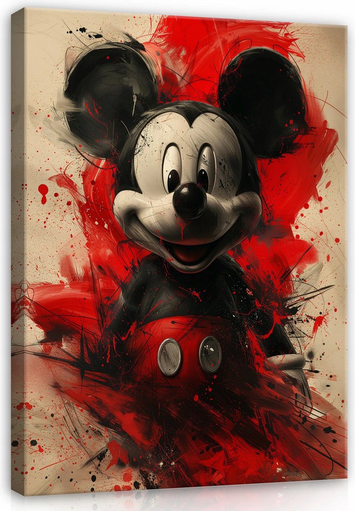 Ifjúsági Gyerekszoba Vászonkép Egér Falikép 120x80