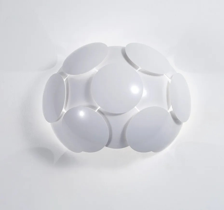 Italux SANTINA WHITE W0317-01A-T5E0 Fali lámpa 1x26W/E27