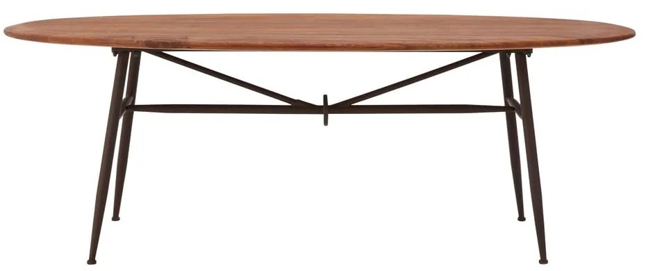 Diófa étkezőasztal 104x219 cm New Foundry – Premier Housewares