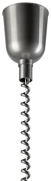 Lehúzható CHIARA csillár 1xE27/60W/230V ezüst/bükk