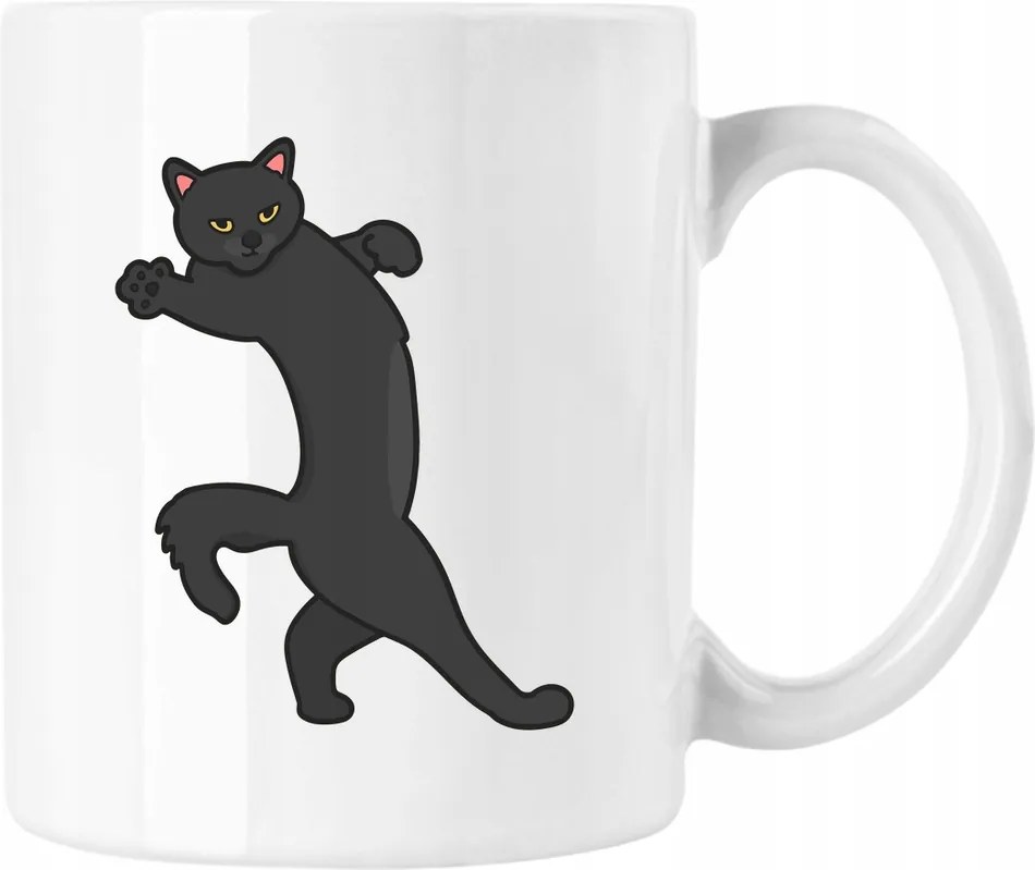 Bögre Cica Vicces Mém 1 Fehér 330ml