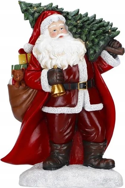 Merry Moments Christmas Mikulás Led karácsonyfával