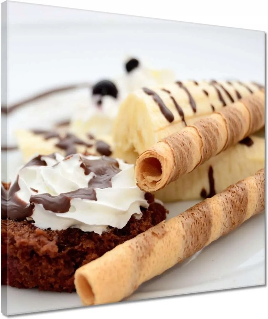 Vászonkép 40x40 Krémszínű cső