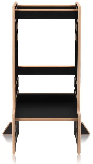 Lionelo - CASS Tanulótorony Fekete Onyx