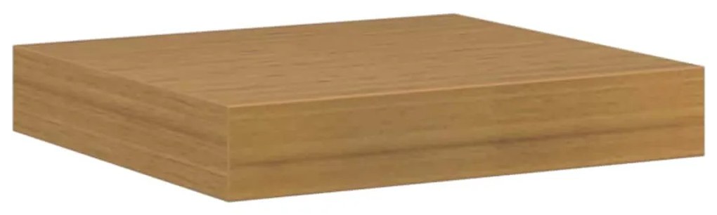 vidaXL Falpolc Falra szerelhető 4 pcs Bézs 23 x 23,5 x 4 cm Faanyag