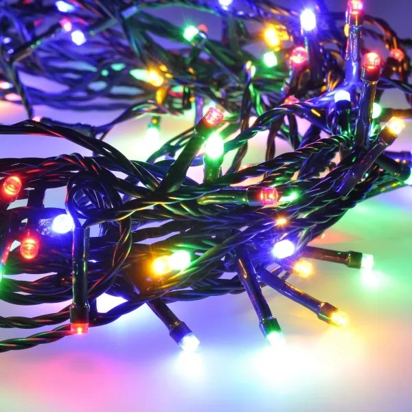 Brilagi - LED kültéri fényfüzér 300 db LED/8 üzemmód 35 m IP44 többszínű
