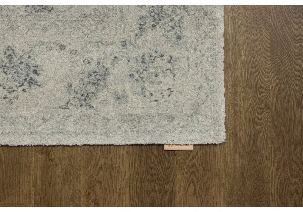 Bézs gyapjú szőnyeg 200x300 cm Calisia Vintage Flora – Agnella