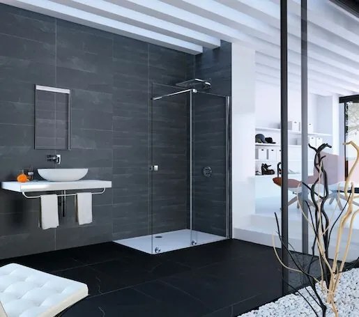 Hüppe Xtensa pure walk-in zuhanyparaván 140 cm XT0205.069.322