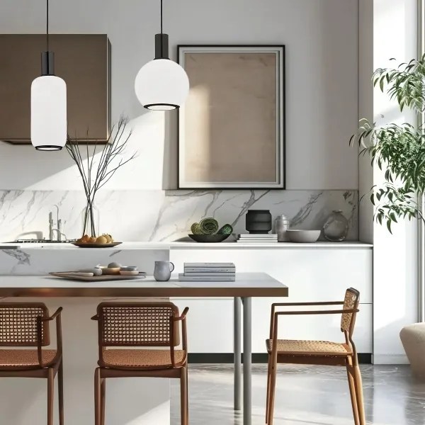 Argon 8564 - Csillár zsinóron SAGUNTO PLUS 1xE27/15W/230V átm. 20 cm