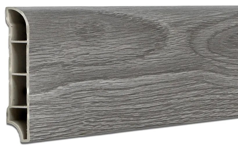 Vinyl SPC padlószegély Hradok tölgy 2400x60x12 mm