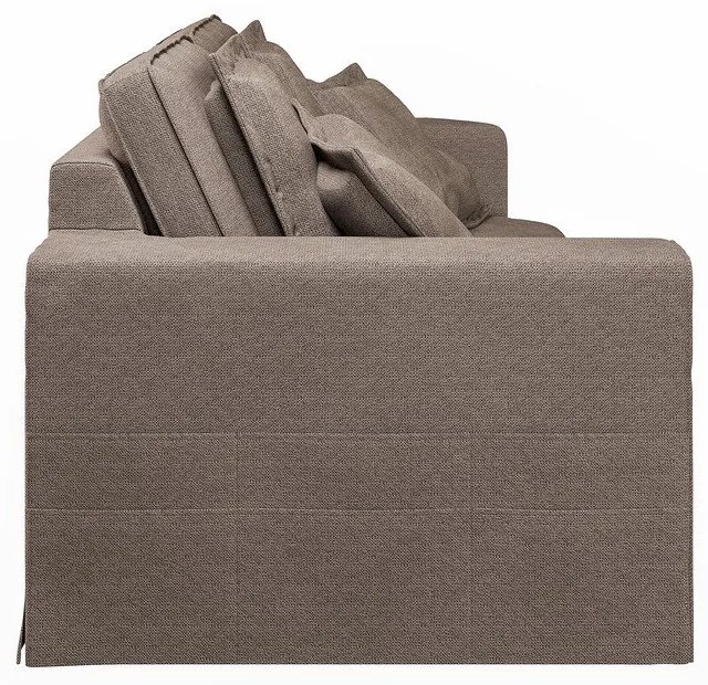 Barna kanapé 196 cm Nora – Ropez