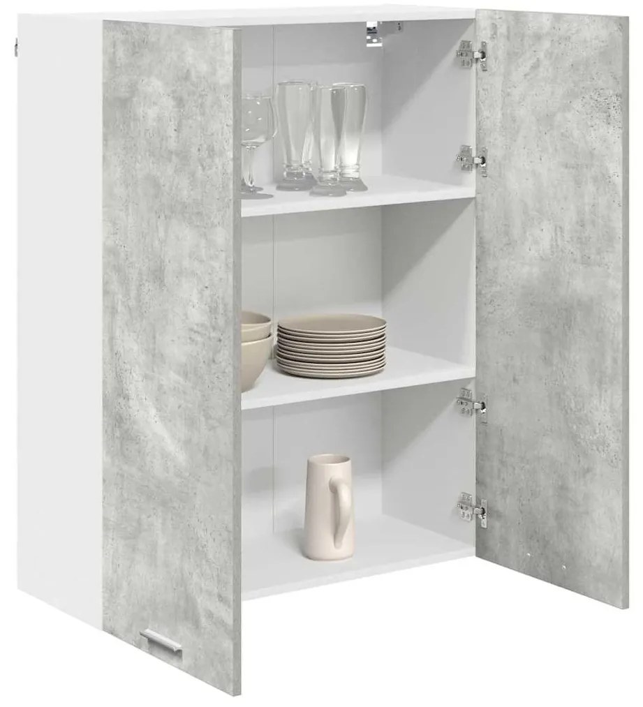 Függő szekrény Riga Beton Szürke 80 x 31 x 100 cm Faanyag