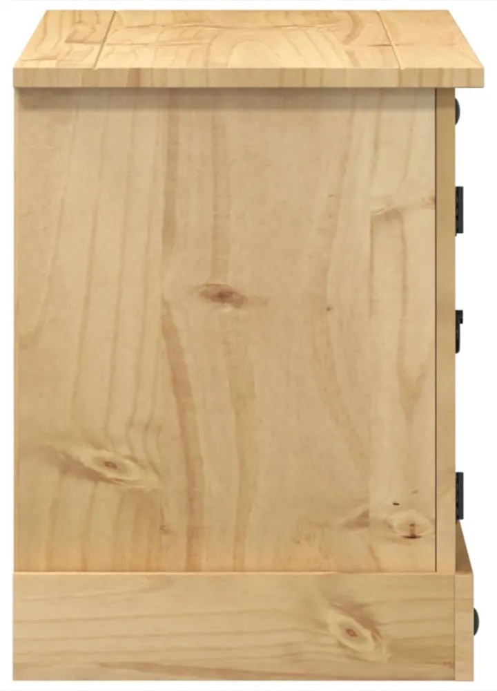 Corona tömör fenyőfa TV-szekrény 100 x 40 x 52 cm