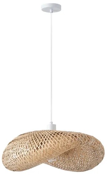 Csillár zsinóron CALYPSO 1xE27/15W/230V bambusz