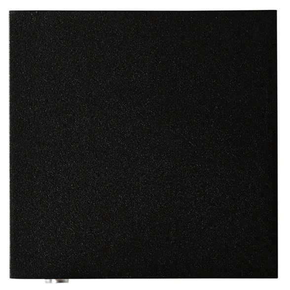 Fali lámpa fekete, LED-del és érintőképernyős dimmerrel, újratölthető - Joris