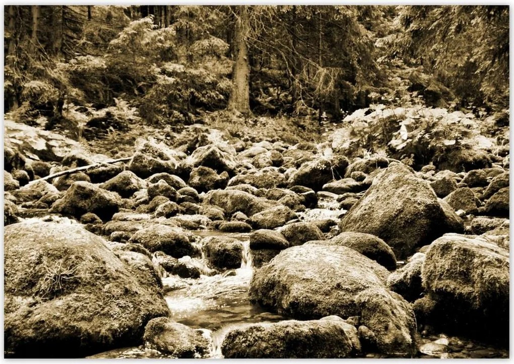 Poszterek 100x70 Tátra Lengyel hegyek Kilátás