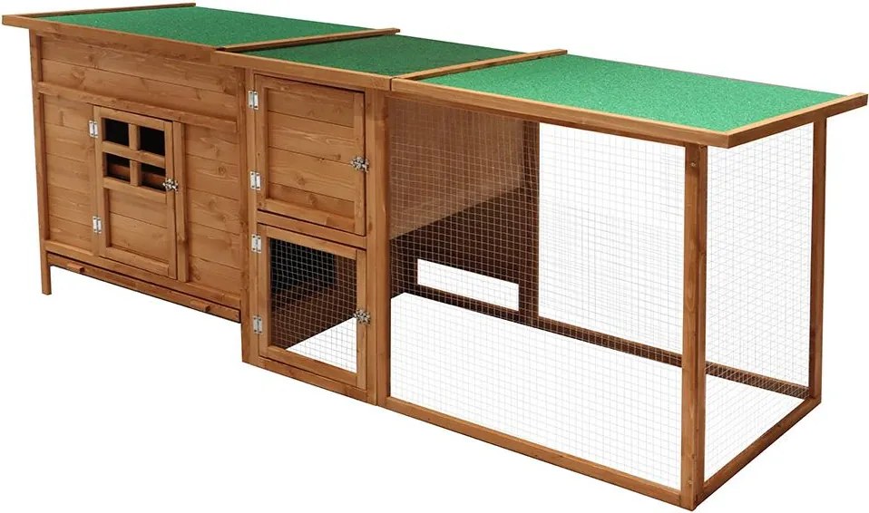 Avenberg IRIS Tyúkól 215 x 65 x 80 cm barna