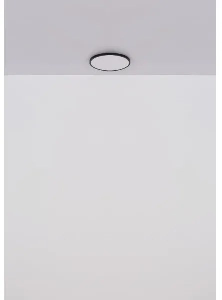 Globo 41566-32S - LED Mennyezeti lámpa NIELSEN LED/32W/230V átm. 40 cm fekete